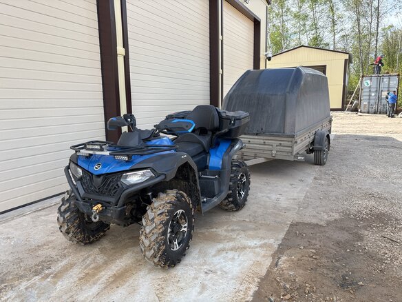 2021 CFMoto CFORCE 600 Basic, синий, 689999 рублей - вид 7