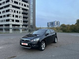 2008 Ford Focus II Рестайлинг, чёрный, 430000 рублей, вид 5