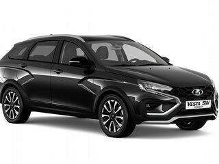 2026 Lada (ВАЗ) Vesta SW Cross I Рестайлинг (NG), чёрный, 2246000 рублей, вид 1