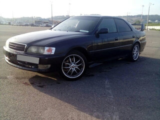 1998 Toyota Chaser VI (X100), чёрный, 1450000 рублей, вид 3