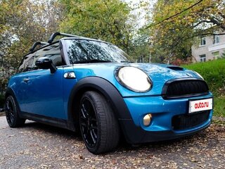 2010 Mini Hatch Cooper S II (R56) Рестайлинг, синий, 855000 рублей, вид 2