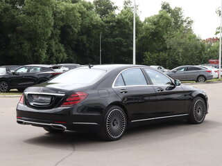 2017 Mercedes-Benz S-Класс 560 Long VI (W222, C217) Рестайлинг, чёрный, 3899000 рублей, вид 5