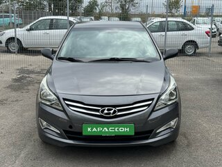2014 Hyundai Solaris I Рестайлинг, серый, 850000 рублей, вид 3