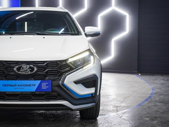 2024 Lada (ВАЗ) Vesta SW I Рестайлинг (NG), белый - вид 20
