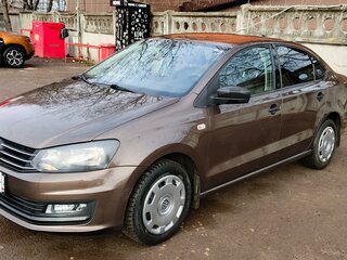 2020 Volkswagen Polo V Рестайлинг, коричневый, 1290000 рублей, вид 1