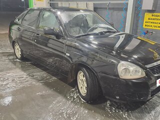 2008 Lada (ВАЗ) Priora I, чёрный, 180000 рублей, вид 3