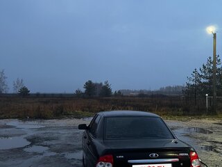 2008 Lada (ВАЗ) Priora I, чёрный, 180000 рублей, вид 4