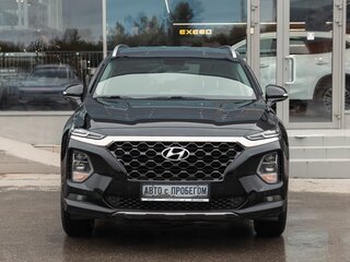 2020 Hyundai Santa Fe IV, чёрный, 3120000 рублей, вид 2