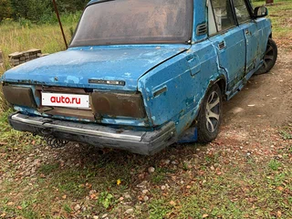 1986 Lada (ВАЗ) 2107, голубой, 47000 рублей, вид 5