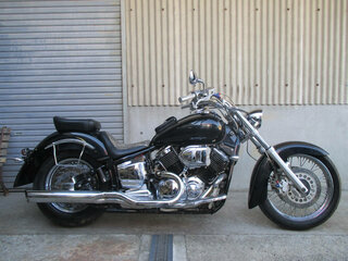 2002 Yamaha XVS1100, чёрный, 449000 рублей, вид 1