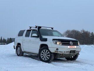 2012 Volkswagen Amarok Double Cab full-time I, белый, 1400000 рублей, вид 3