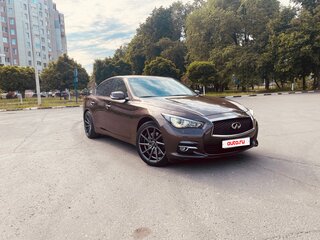 2014 Infiniti Q50 I, коричневый, 1620000 рублей, вид 4