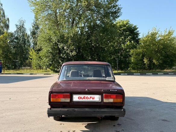 2009 Lada (ВАЗ) 2107, пурпурный, 50000 рублей - вид 4