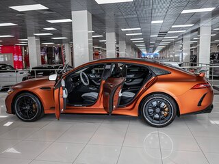 2024 Mercedes-Benz AMG GT 4-Door Coupe 63 S E Performance I, оранжевый, 26752000 рублей, вид 5
