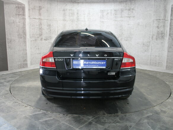 2011 Volvo S80 II Рестайлинг, чёрный - вид 6
