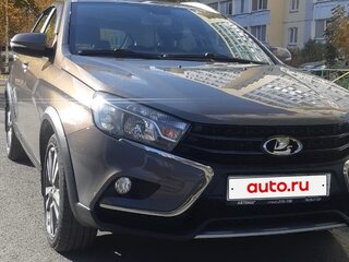2018 Lada (ВАЗ) Vesta SW Cross I, серый, 964000 рублей, вид 2