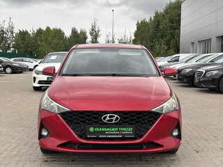 2020 Hyundai Solaris II, красный, 1400000 рублей, вид 1