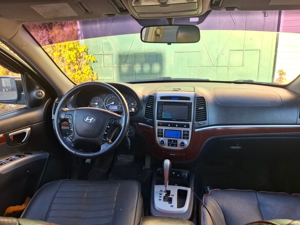 2006 Hyundai Santa Fe II, чёрный - вид 10