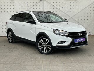 2020 Lada (ВАЗ) Vesta SW Cross I, белый, 1230000 рублей, вид 3