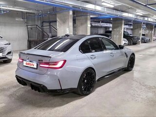 2021 BMW M3 Competition Package VI (G80), серый, 8600000 рублей, вид 4