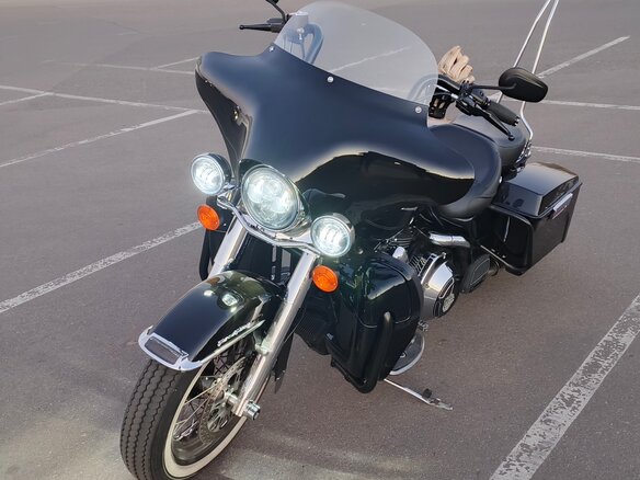 2005 Harley-Davidson Road King, чёрный, 750000 рублей
