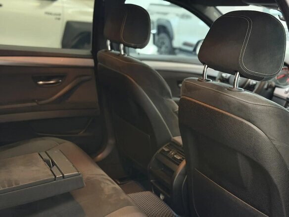 2014 BMW 5 серии 520i VI (F10/F11/F07) Рестайлинг, синий, 2350000 рублей - вид 12