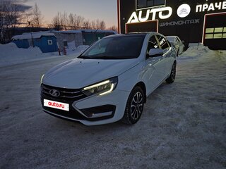 2023 Lada (ВАЗ) Vesta I Рестайлинг (NG), белый, 1350000 рублей, вид 4