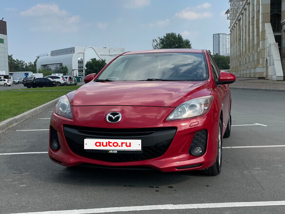 2012 Mazda 3 II (BL) Рестайлинг, красный, 960000 рублей