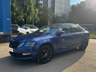 2018 Skoda Octavia III (A7) Рестайлинг, синий, 1810000 рублей, вид 1