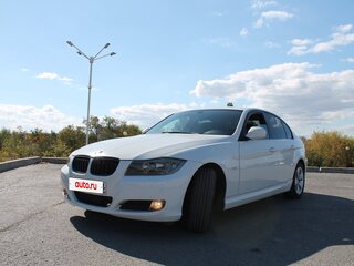 2009 BMW 3 серии 318i V (E90/E91/E92/E93) Рестайлинг, белый, 1200000 рублей, вид 3