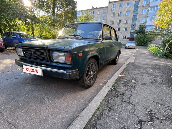 2008 Lada (ВАЗ) 2107, зелёный - вид 2