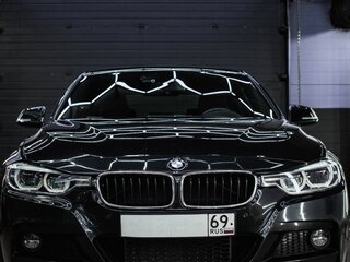 2017 BMW 3 серии 320i xDrive VI (F3x) Рестайлинг, чёрный, 2400000 рублей, вид 4