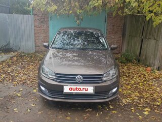 2018 Volkswagen Polo V Рестайлинг, коричневый, 1350000 рублей, вид 4