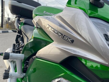 2018 Kawasaki Z 1000SX, зелёный, 1300000 рублей, вид 2