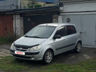 2005 Hyundai Getz I Рестайлинг, серебристый, 250000 рублей, вид 1