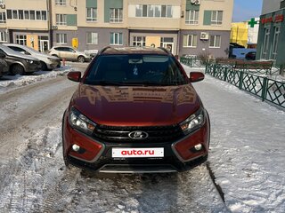 2017 Lada (ВАЗ) Vesta SW I, оранжевый, 999999 рублей, вид 5
