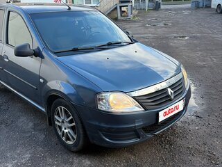 2010 Renault Logan I Рестайлинг, синий, 345000 рублей, вид 2