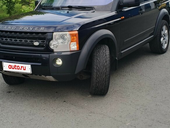 2007 Land Rover Discovery III, синий, 1050000 рублей - вид 15