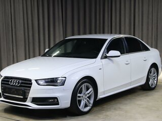 2014 Audi A4 IV (B8) Рестайлинг, белый, 1349000 рублей, вид 1