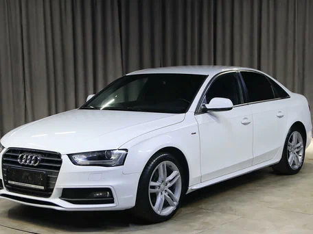 2014 Audi A4 IV (B8) Рестайлинг, белый, 1349000 рублей, вид 1