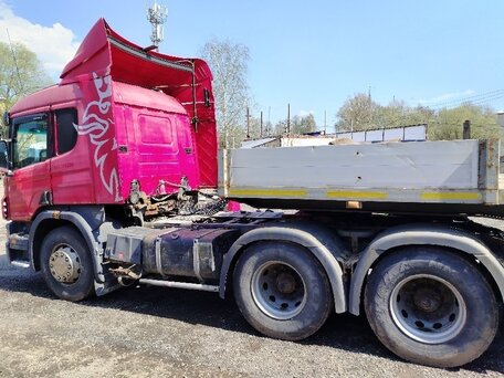 2008 Scania P-series, красный, 1850000 рублей, вид 2