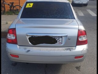 2007 Lada (ВАЗ) Priora I, серебристый, 155000 рублей, вид 4