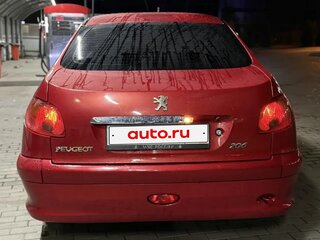 2008 Peugeot 206, красный, 210000 рублей, вид 3