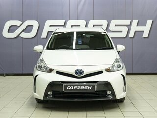 2018 Toyota Prius Alpha I (ZVW40/41) Рестайлинг, белый, 1649000 рублей, вид 3