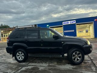 2007 Toyota Land Cruiser Prado 5-speed 120 Series Рестайлинг, чёрный, 1000000 рублей, вид 5