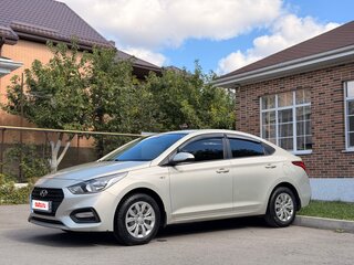 2017 Hyundai Solaris II, бежевый, 1350000 рублей, вид 1