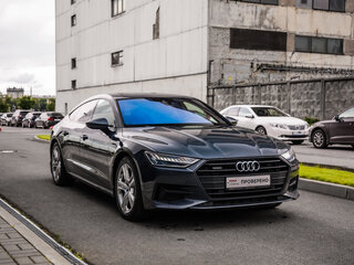 2018 Audi A7 55 TFSI II (4K), серый, 3975000 рублей, вид 5