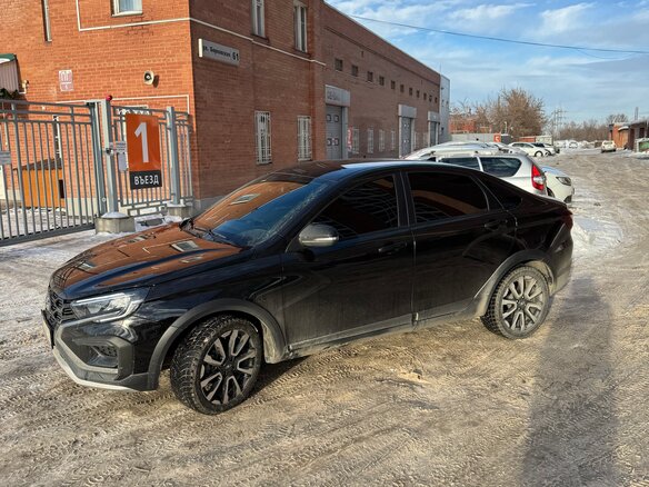 2024 Lada (ВАЗ) Vesta Cross I Рестайлинг (NG), чёрный - вид 12