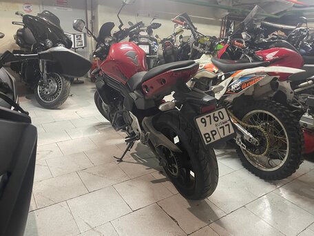 2012 Kawasaki ER-6N, красный, 490000 рублей, вид 3