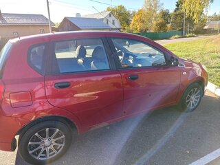 2008 Chevrolet Aveo I Рестайлинг, красный, 240000 рублей, вид 2